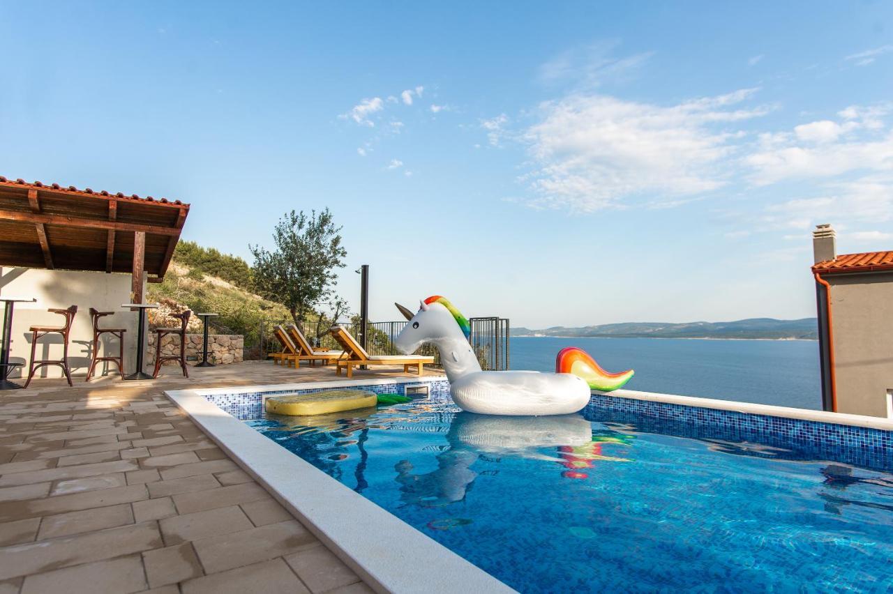 Exclusive Villa Almissa With Swimming Pool And Sea View Lokva Rogoznica Extérieur photo